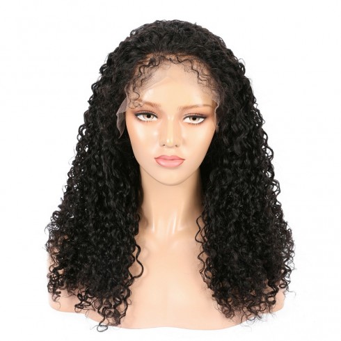Deep Curly 360 Virgin Brazilian Hair Wigs