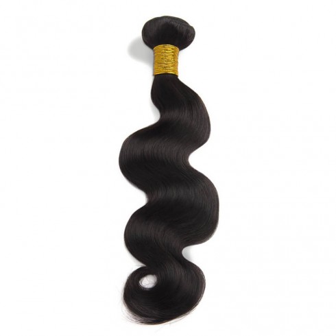 Indian Remy Hair Body Wave #1 Natural Black