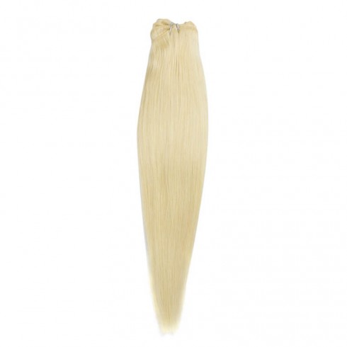 Indian Remy Hair Straight #613 Bleach Blonde