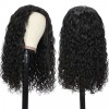 Brazilian Virgin Hair Water Wave Headband Scarf Wigs