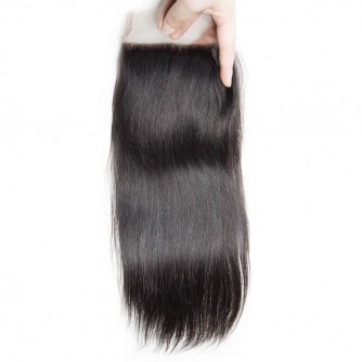 Middle Part Indian Straight Lace Closure