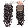Middle Part Indian Water Wave Lace Closure