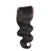 Middle Part Malaysian Body Wave Lace Closure