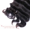 Middle Part Malaysian Loose Curly Lace Closure