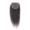 Middle Part Peruvian Kinky Straight Lace Closure