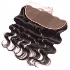 Virgin Peruvian Hair Natural Wave Frontal