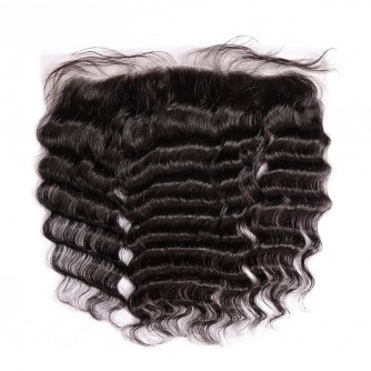 Virgin Indian Hair Loose Curly Frontal