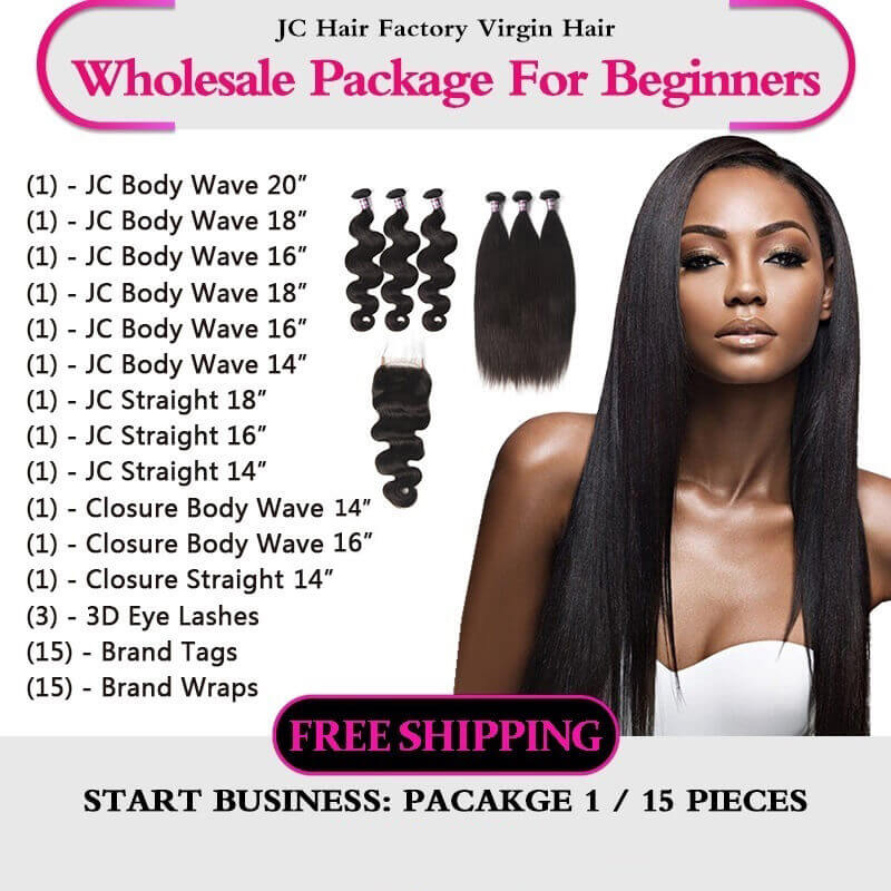 Virgin Hair Package I for Business Beginners - JPFBON