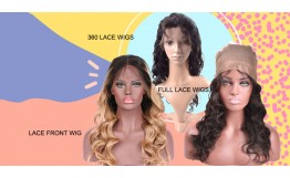 The Difference Between Full Lace Wigs, Lace Front Wigs And 360 Lace Frontal Wigs
