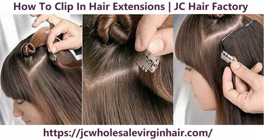 How To Clip In Hair Extensions For Short Hair