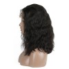 Brazilian Virgin Hair Wavy 360 Frontal Short Bob Cut Wigs