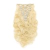 Blonde 613# Body Wave Clip In Hair Extensions