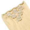 Straight 613# Blonde Clip In Hair Extensions