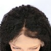 Full Lace Virgin Indian Human Hair Kinky Curly Wigs