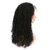 Curly Virgin Peruvian Hair Full Lace Wigs