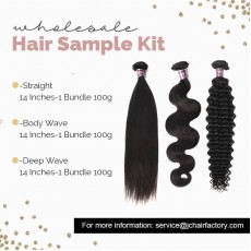 Virgin Hair Sample Pack I - 3 Patterns