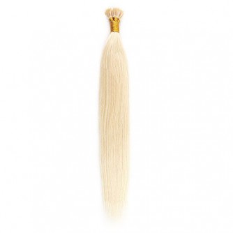 Straight 613# Blonde I Tip Human Hair Extensions