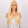 #613 Blonde Straight Lace Front Brazilian Remy Hair Wigs