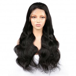 Virgin Brazilian Hair Body Wave Lace Front Wigs