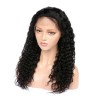 Virgin Brazilian Hair Deep Wave Lace Front Wigs