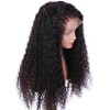 Brazilian Virgin Human Hair Curly Lace Front Wigs 