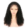 Virgin Indian Hair Deep Curly Lace Front Wigs