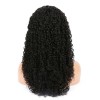 Virgin Indian Hair Deep Curly Lace Front Wigs
