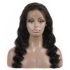 Loose Wave Virgin Indian Hair Lace Front Wigs