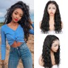 Natural Wave Virgin Human Hair Lace Front Wigs 