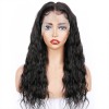 13X6 Natural Wave Virgin Human Hair Lace Front Wigs - 10~24inches
