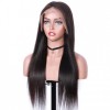 Silky Straight Brazilian Virgin Hair Lace Front Wigs 