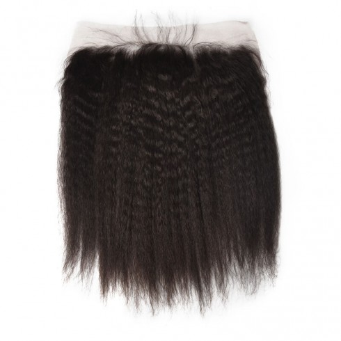 Indian Kinky Straight Lace Frontal