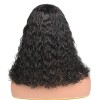 Water Curly Lace Front Virgin Brazilian Hair Bob Wigs