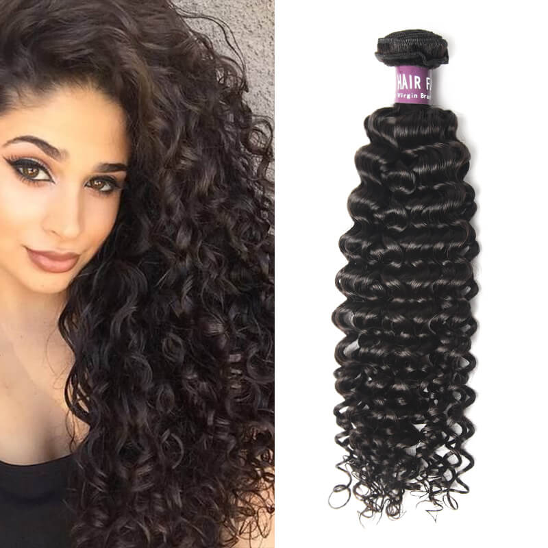 Virgin Peruvian Curly Hair Bundles