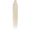 Straight 60# Ash Blonde Tape Invisible Hair Extensions