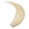 Straight 24# Sandy Blonde Tape Hair Extensions