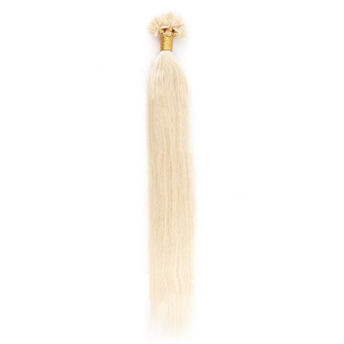 Straight 613# Blonde U Tip Fusion Hair Extensions