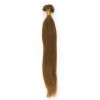 Straight 8# Light Chestnut Remy U Tip Hair Extensions