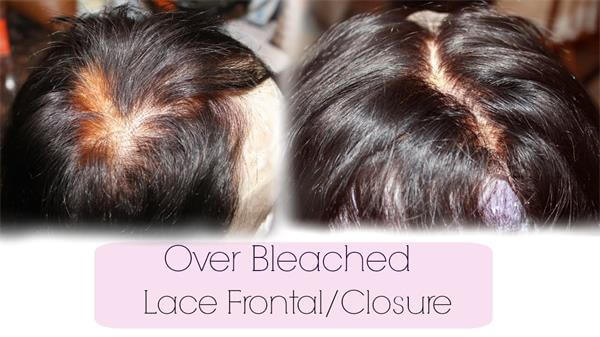 How To Bleach Knots On A Lace Closure