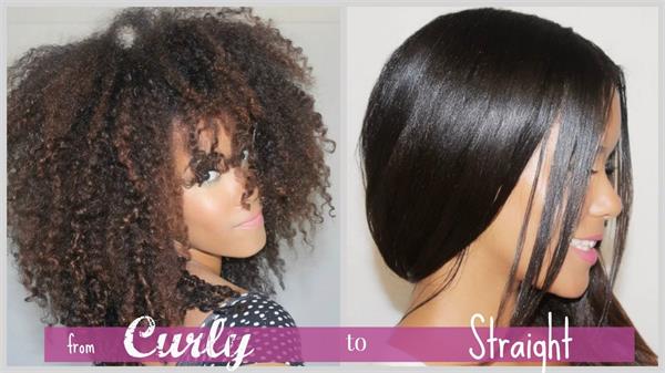 How To Straighten Curly Hair Extensions Without Damage